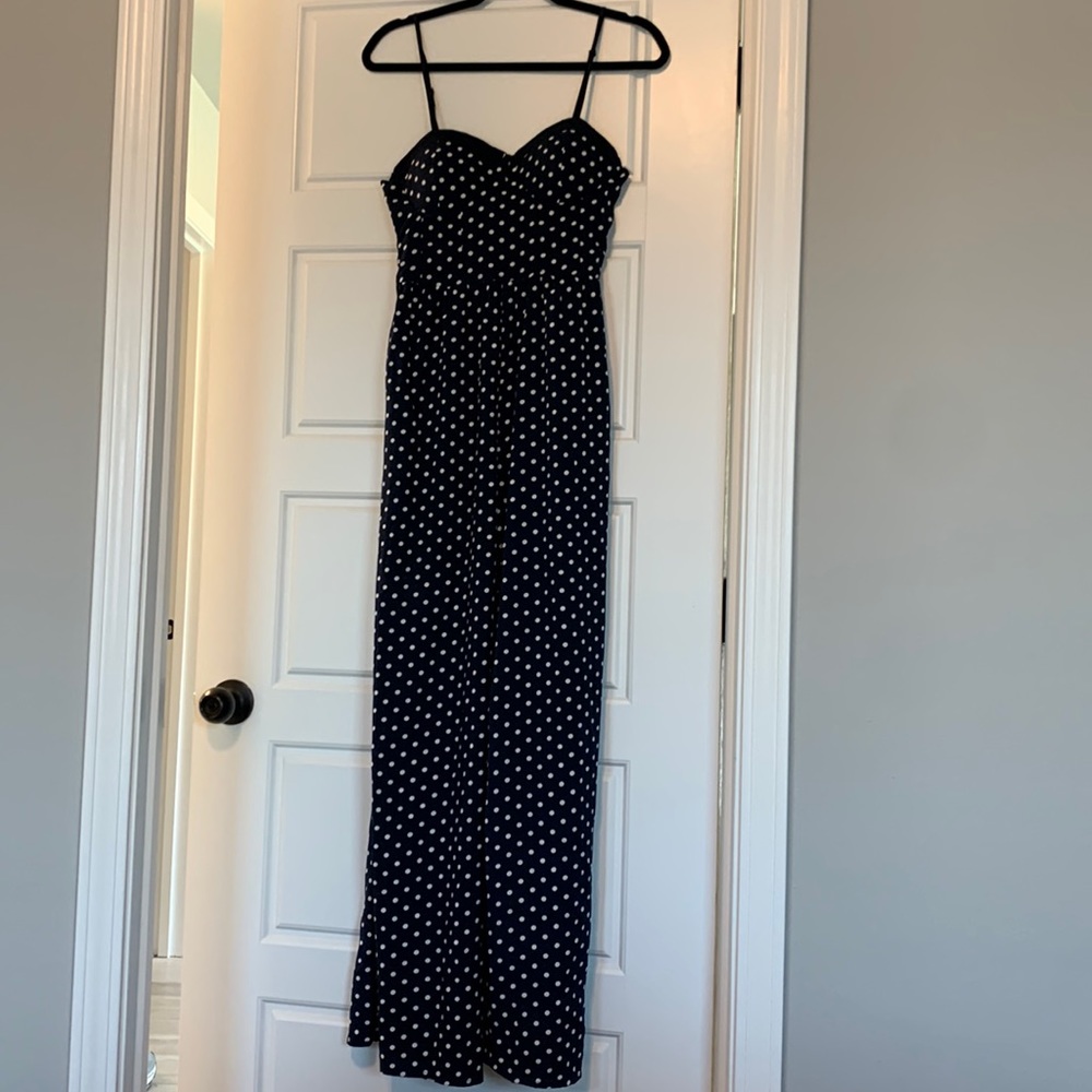Polka dot jumpsuit